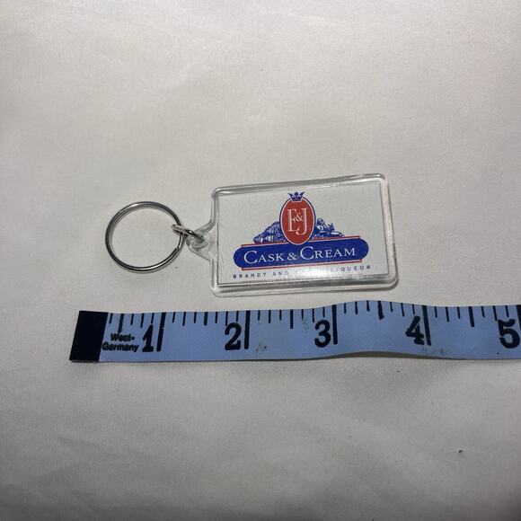 1997 E&J Cask & Cream Brandy Liqueur Keychain “Ice Never Had It So Good” Promo - Picture 3 of 5